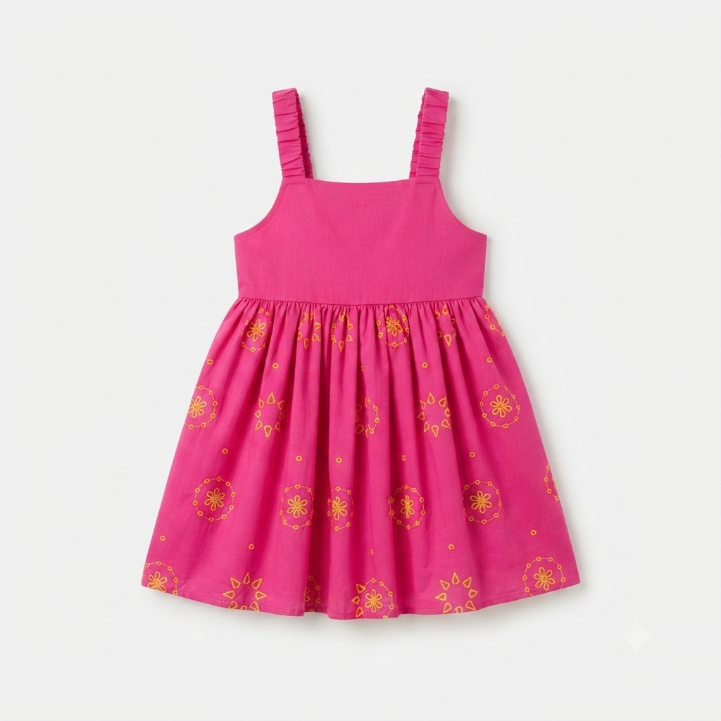 Vestido wonder nation bordados - Talla 18M
