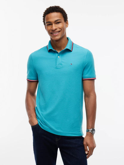 Polo Tommy Wicking de corte regular