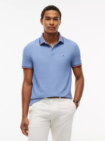 Polo Tommy Wicking de corte regular