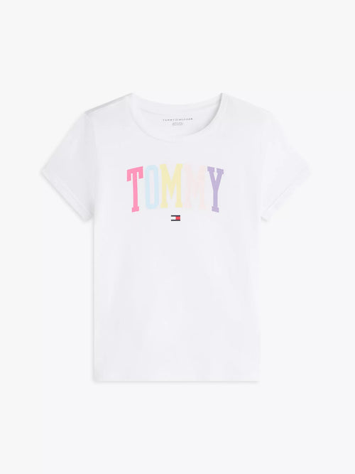 Camiseta infantil con el logo de Tommy