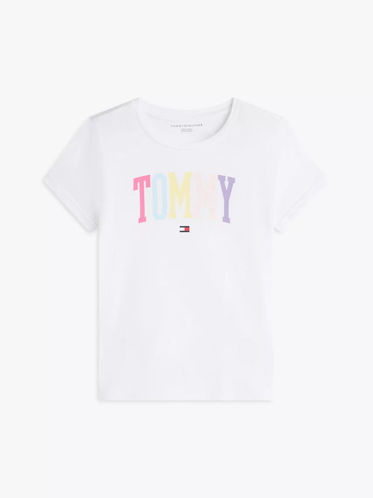 Camiseta infantil con el logo de Tommy