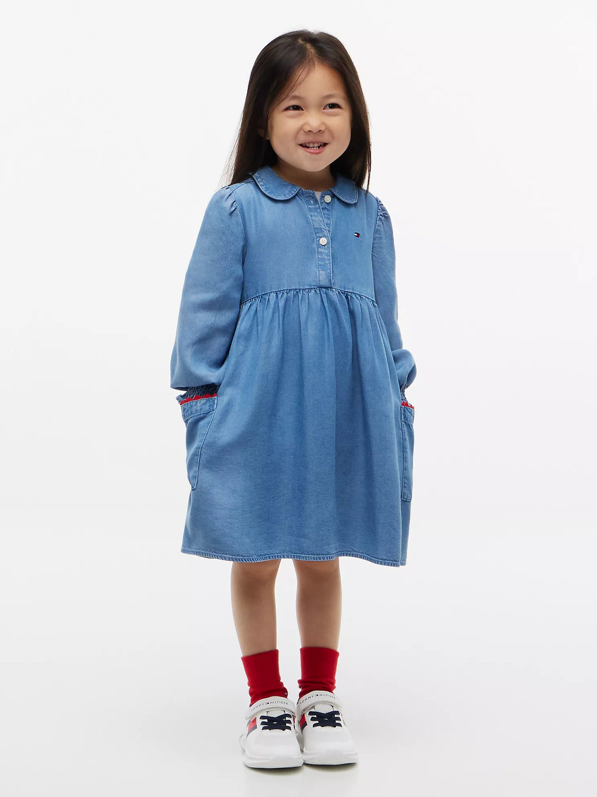 Vestido ligero de chambray