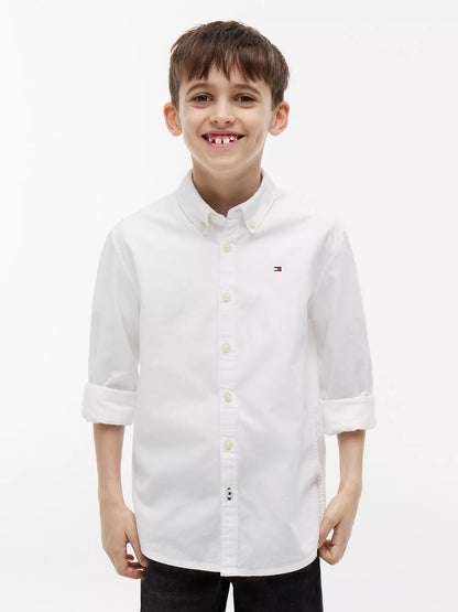 Camisa Oxford elástica