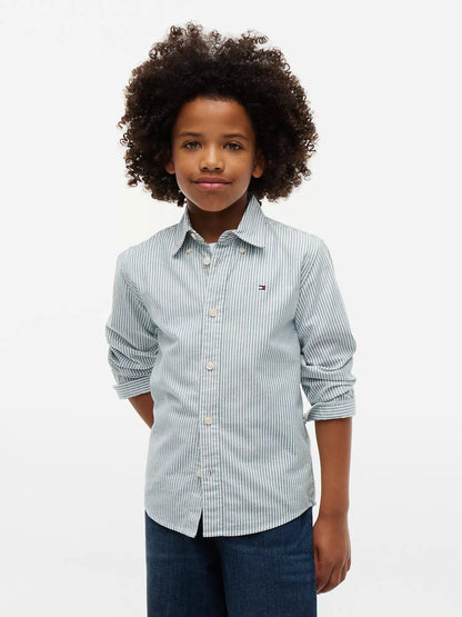 Camisa Oxford elástica