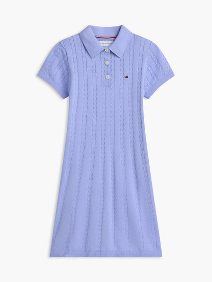Vestido de punto tipo polo