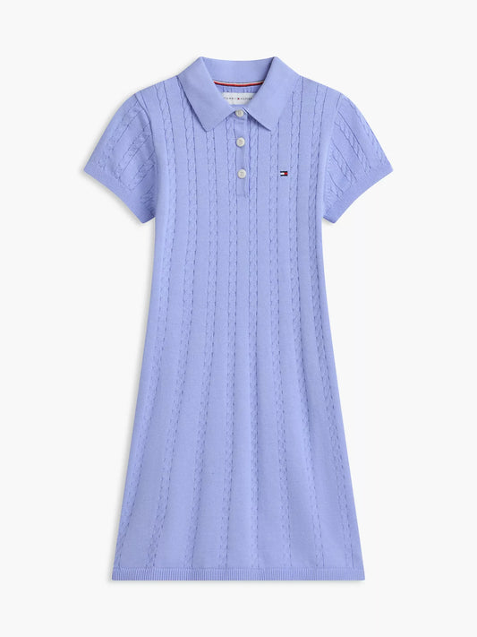 Vestido de punto tipo polo