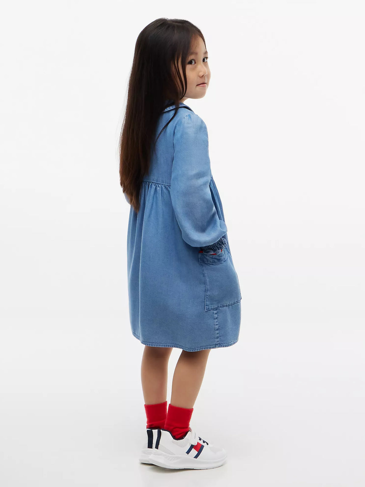 Vestido ligero de chambray