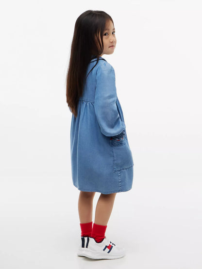 Vestido ligero de chambray