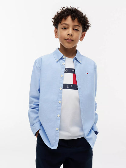 Camisa Oxford elástica