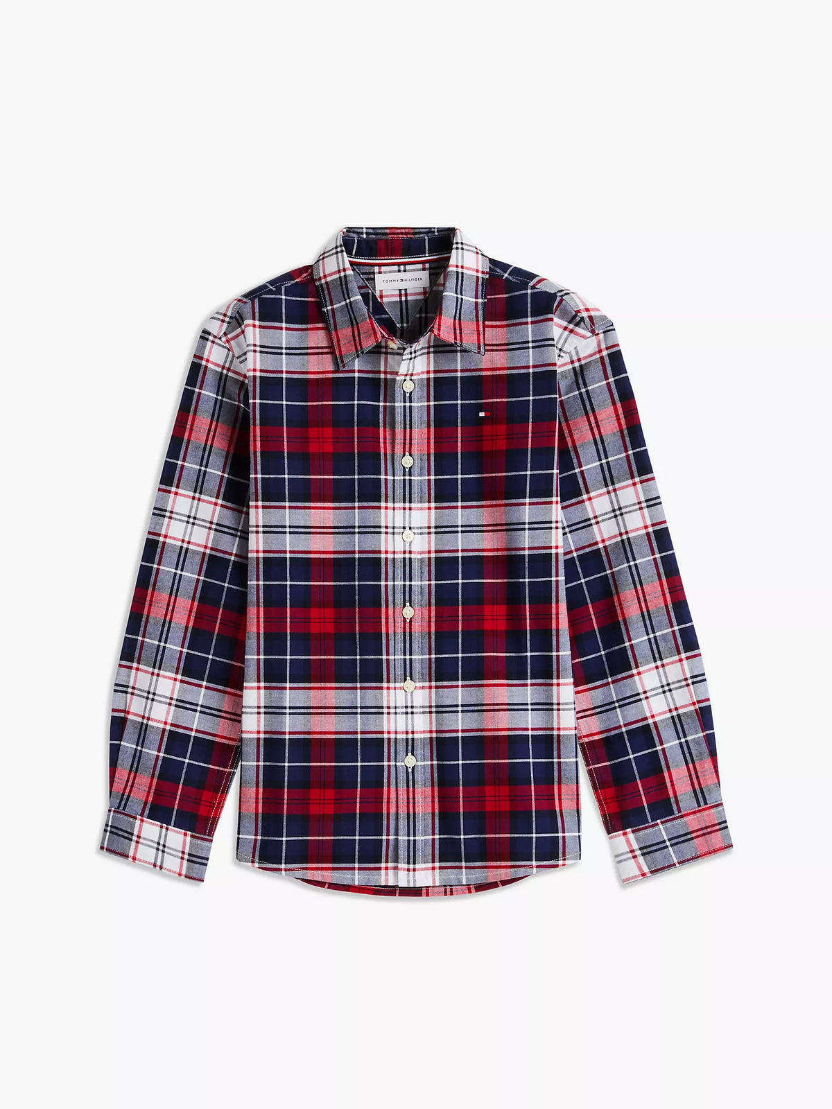 Camisa Oxford elástica a cuadros