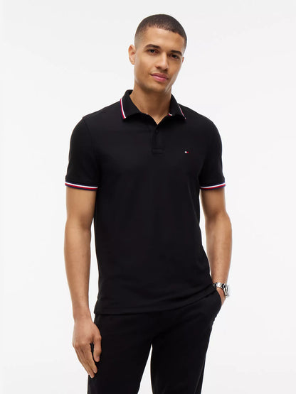 Polo Tommy Wicking de corte regular