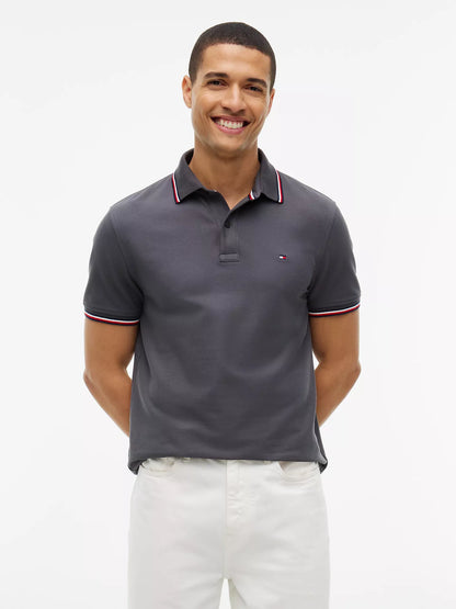 Polo Tommy Wicking de corte regular