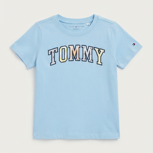 Camiseta Tommy Hilfiger Bordada - Talla 4_5t