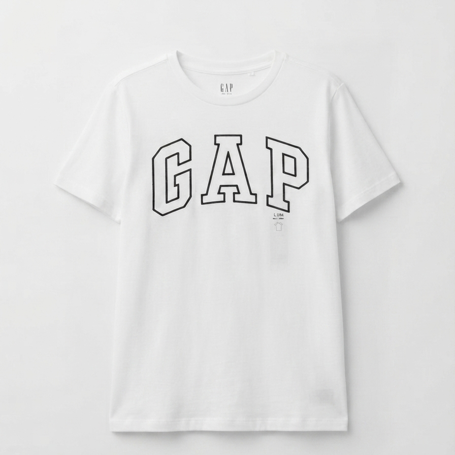 Camiseta Básica Gap Logo - Talla 10