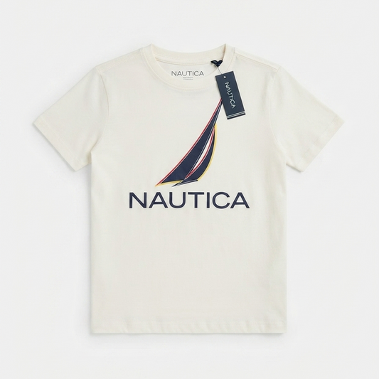 Camiseta náutica Logo - Talla 8t