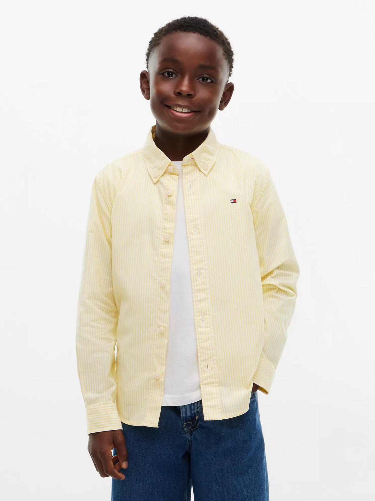 Camisa Oxford elástica