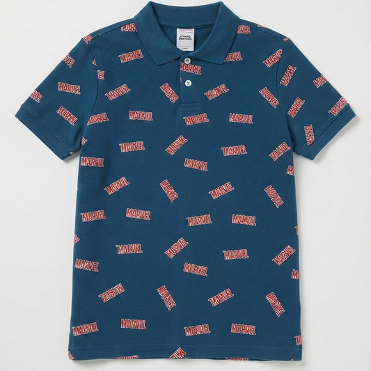 Polo MARVEL Logos - Talla 10t