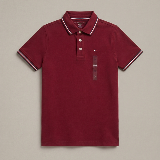 Polo Tommy Hilfiger VIVOS -Talla 12_14t