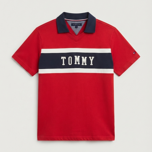 Polo Tommy  Bordado - Talla 10_12t
