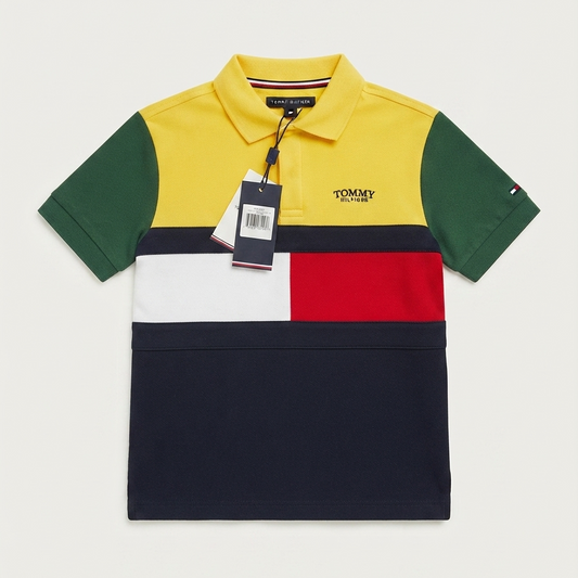 Polo Tommy Colores - Talla t7_8t