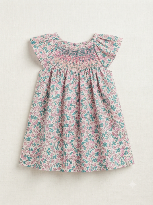Vestido estampado bebé 3m