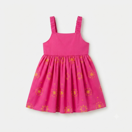 Vestido wonder nation bordados - Talla 18M