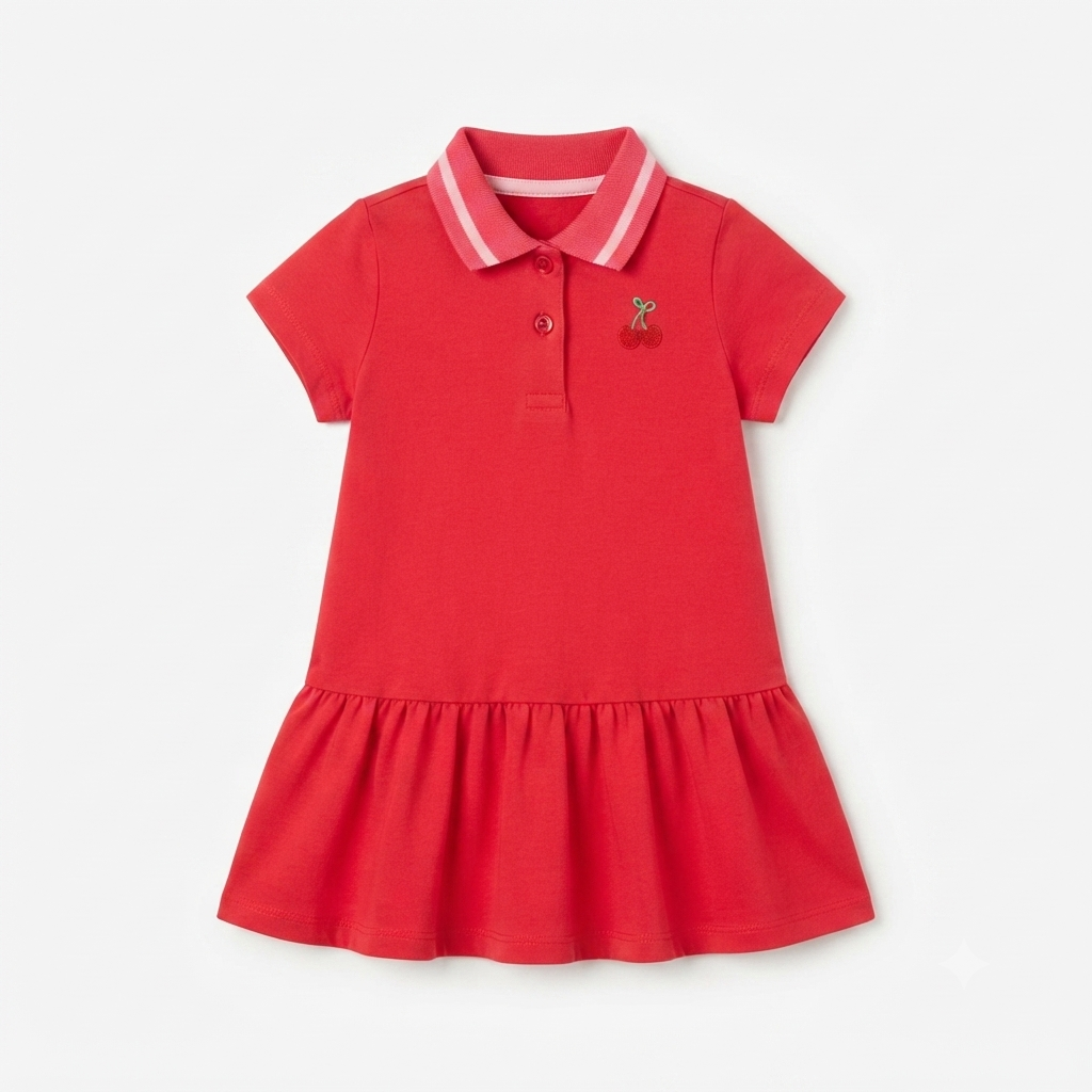 Vestido wonder nation rojo - Talla 18M