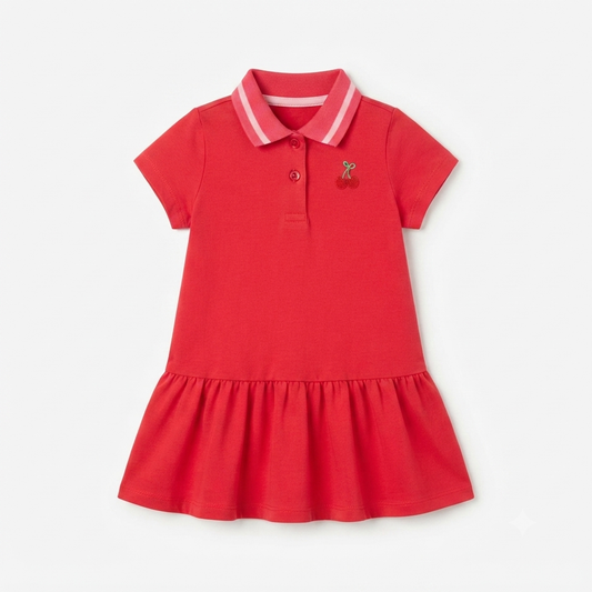 Vestido wonder nation rojo - Talla 18M